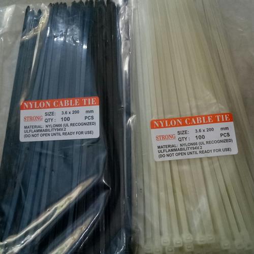 Jual Kabel Ties 20 Cm / Kabel Tis 200 mm / Cable Tie 20Cm NYLON