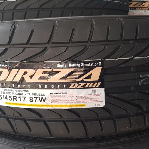 Gambar ban mobil dunlop 215 45 17 direzza dari pitstop karawaci Kota Tangerang Tokopedia