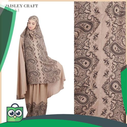 Foto Produk RumahTazkia Paisley Craft Khaki dari Fitri Shop.ID