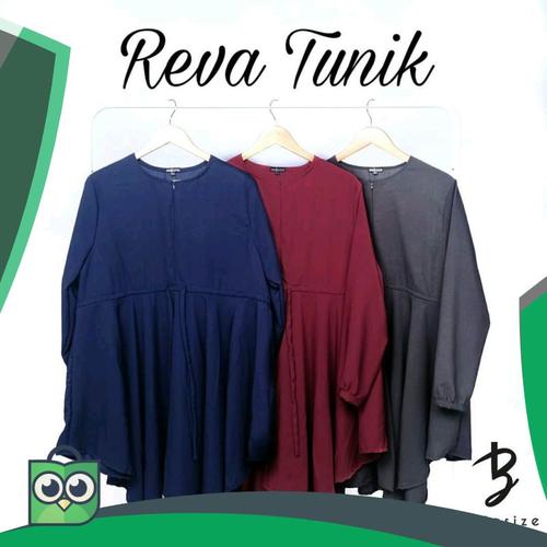 Foto Produk Reva Tunik - Navy dari Fitri Shop.ID