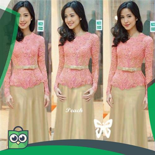 Foto Produk HOPYLOVY - MAXI DRESS BRUKAT MELIANA dari Fitri Shop.ID