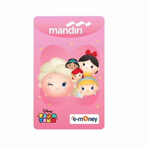 Foto Produk MANDIRI E-MONEY SPECIAL EDITION Disney Tsum Tsum Princess dari Mandiri E-Store