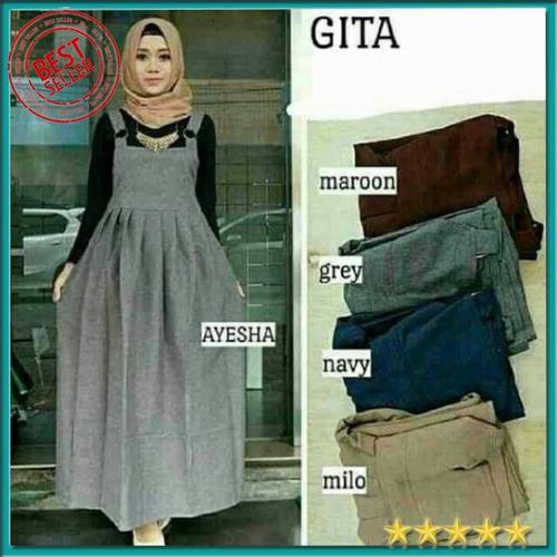 Foto Produk Gita overall baju atasan wanita tunik baju tunik baju atasan tunik dari Salsabila Fashion Store