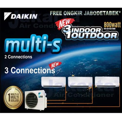 Jual Ac Daikin Multi S 3 Koneksi 1 Pk 1 Pk 1 5 Pk Kota Tangerang Toko Ac Daikin 