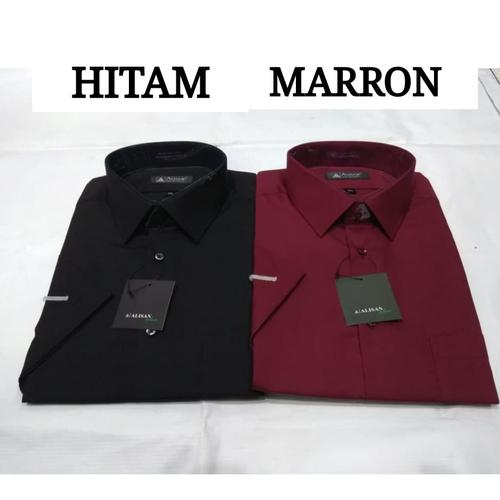 Foto Produk Kemeja Alisan Lengan Pendek JUMBO SIZE 16,5 17 17,5 (HM) dari Resti muthia