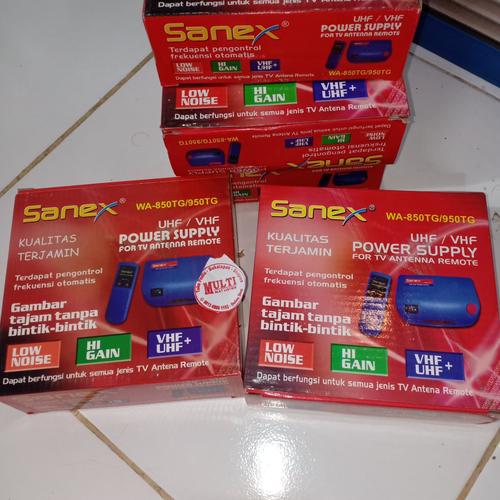 Foto Produk BOSTER ANTENA REMOT SANEX WA-850TG 950TG POWER SUPPLY tv dari Multi Alat listrik _ Marian70