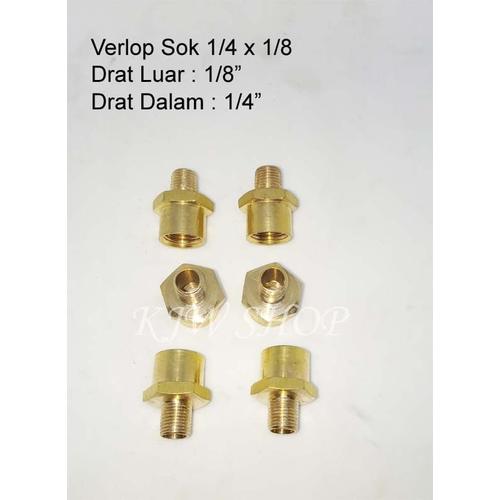 Foto Produk Verlop Sok Kuningan 1/4 x 1/8 dari KJWShop