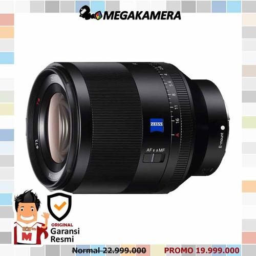 Foto Produk Sony Lens Planar T FE 50mm F1.4 ZA - Lensa Sony dari Megakamera