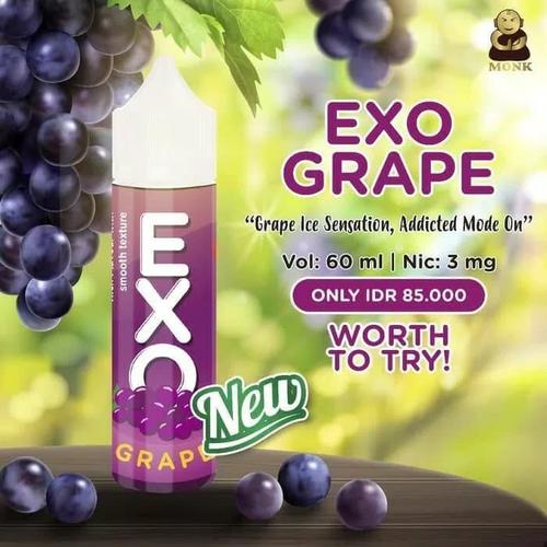Foto Produk EXO GRAPE 60ml Freebase dari diskonmaniac
