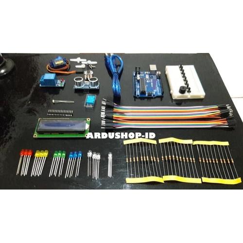 Foto Produk Starter Kit Arduino - UNO R3 Compatible DIP Paket Untuk Pemula dari ARDUSHOP-ID