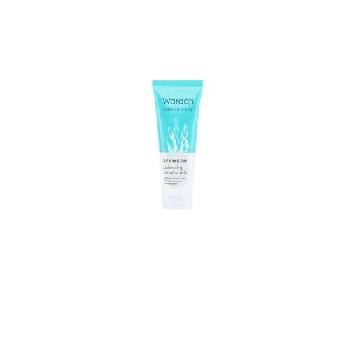 Foto Produk Wardah Nature Daily Seaweed Balancing Facial Scrub 60 ml dari Wardah Official
