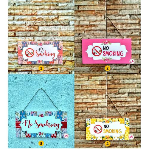 Foto Produk Wall Decor l Hiasan Dekorasi Rumah Shabby: No Smoking 2 dari ai_decor