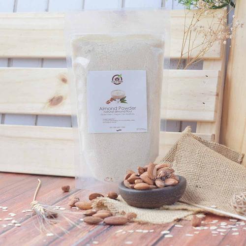 Foto Produk Natural Almond Meal / Flour ( Tepung Kacang Almond ) 500 Gr dari House Of Organix