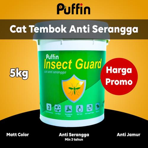 Foto Produk Cat tembok anti serangga Puffin Insectguard 5kg dari puffinpaint