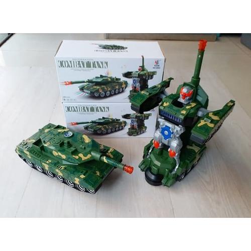 Foto Produk MAINAN MOBIL ROBOT COMBAT WAR TANK DEFORMATION MILITARY WAR TANK BESAR dari Toys Kingdom18