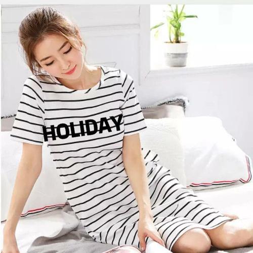 Foto Produk DRESS HOLIDAY / BAJU SANTAI DRESS RUMAHAN CASUAL dari yopyshop