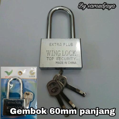 Foto Produk gembok 60mm panjang new item dari atmarinishop