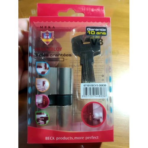Foto Produk Silinder Kunci Pintu. Anak silinder kunci Komputer 5 key Meka ho dari atmarinishop