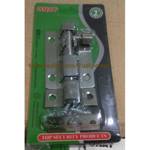 Foto Produk Grendel Slot Stainless Steel 2 inc Kunci Slot home stuff dari atmarinishop