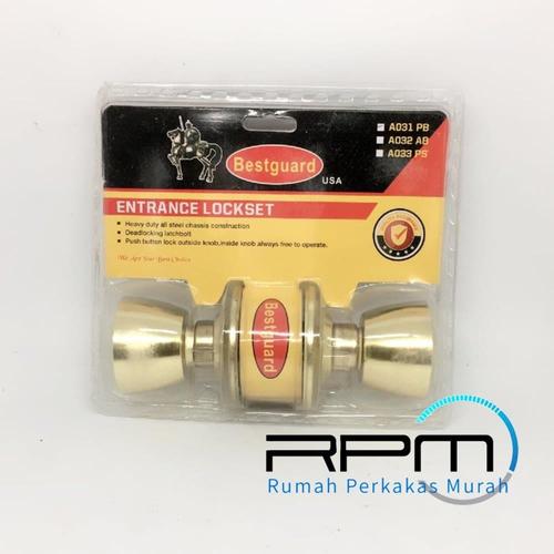 Foto Produk Bestguard A031 Kunci Putar Wc - Kunci Pintu Toilet - Kunci Putar dari atmarinishop