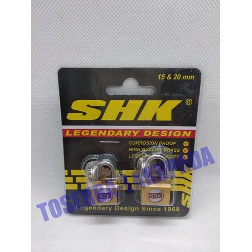 Foto Produk Gembok Koper Original SHK Legendary Design 15MM & 20MM - Sherlock dari atmarinishop