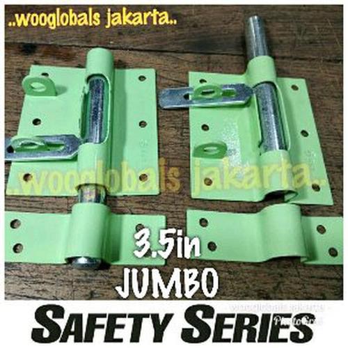 Foto Produk GRENDEL HIJAU OVERPAL SELOT 3.5in 13cm SLOT JUMBO BESAR KUAT AMAN dari atmarinishop