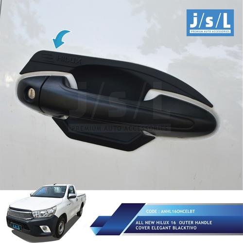 Foto Produk Toyota All New Hilux Outer Handle Cover Elegant Blacktivo JSL Mobil dari Era Otomotif