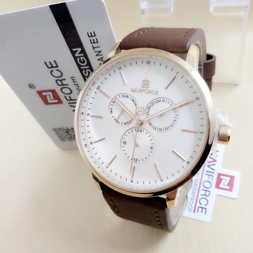 Foto Produk jam tangan NAVIFORCE 3001 ORIGINAL PRIA FORMAL WATCH LEATHER dari Multyshop MSI
