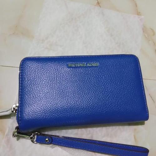 michael kors blue wallet