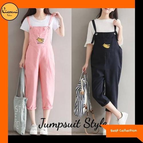 Foto Produk Terbaik Jumpsuit Style 806 - Pakaian Wanita 806 - Hitam dari Bricqie Liu