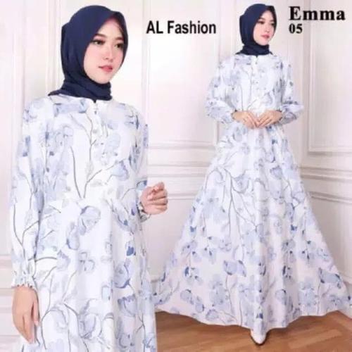 Foto Produk Paling Laku Baju Gamis Wanita Busana Muslim Wanita Gamis Maxi Emma dari Bricqie Liu