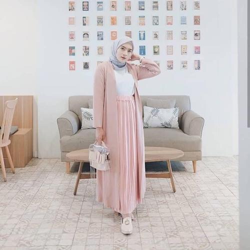 Foto Produk Terlaris Rok Plisket Jumbo Wanita Salur Panjang dari Bricqie Liu