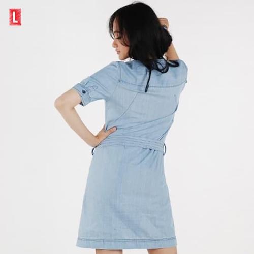 Foto Produk Paling Murah Dress Lengan Pendek Cadenza Mini Dress ( 72006L2Ll ) Logo dari Bricqie Liu