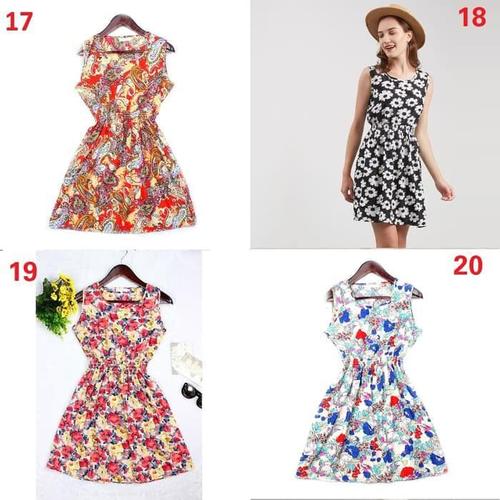 Foto Produk Terlaris Summer Dress Flower - Pastel dari Bricqie Liu