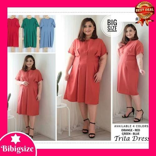 Foto Produk Terlaku Dress Jumbo Wanita 444 - Baju Mini Dress Jumbo 444 - Biru dari Bricqie Liu