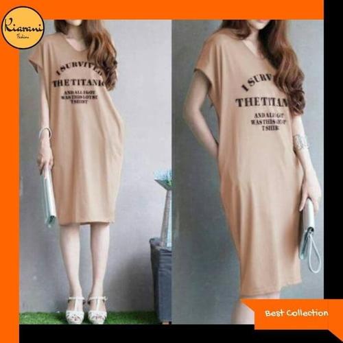 Foto Produk Termurah Baju Midi Dress Wanita 400 - Atasan Wanita 400 - Hitam dari Bricqie Liu