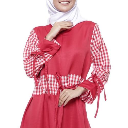 Foto Produk Terbaik Maika Dress Merah Hati - Merah dari Bricqie Liu