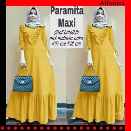 Foto Produk Paling Laris Maxi Dress Wanita 218 / Baju Dress Wanita Terbaru 218 - dari Bricqie Liu