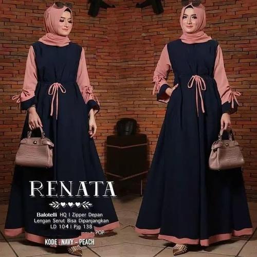 Foto Produk Terlaris Gamis Remaja Modern Muslim Dress Remaja Trendy Berkualitas dari Bricqie Liu