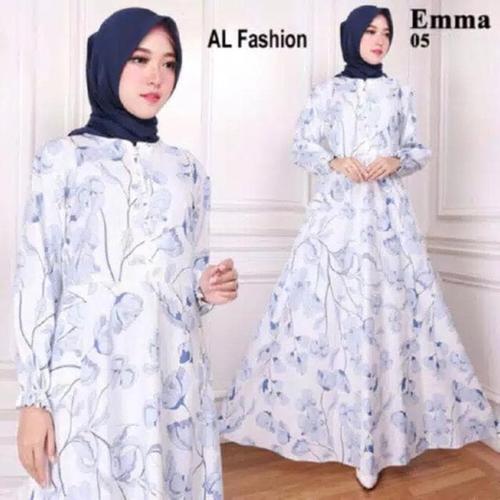 Foto Produk Terlaris Gamis Maxi Dress Emma 5 - Baju Gamis Wanita Busana Muslim dari Bricqie Liu