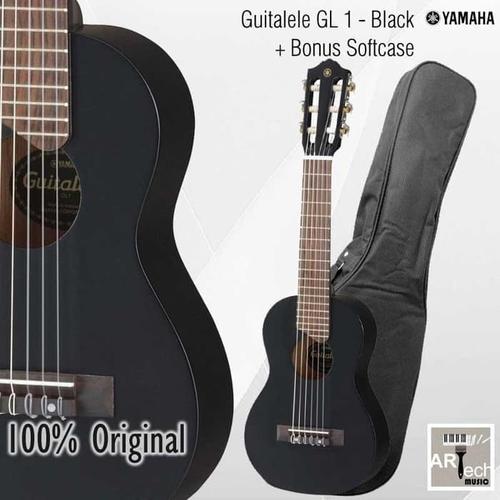 Foto Produk Mini Gitar GL1 Black / GL-1 / Guitalele / Guitar Original Yamaha dari Artech Music