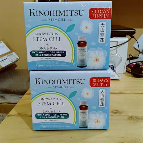 Foto Produk kinohimitsu snow lotus stemcell 16botol dari sehat herbal999