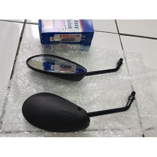 Foto Produk Spion Satria Fu Drat 14 Black Set Kiri Kanan Original Suzuki dari Lestari Motor 2