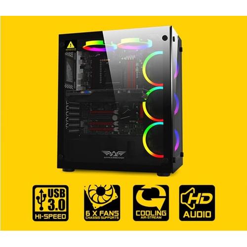 Foto Produk ARMAGGEDDON NIMITZ TR5000 - ATX GAMING PC CASING dari SuperStore Computindo