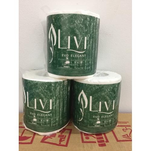 Foto Produk Livi Evo Elegant Premium Bathroom Tissue - Tissue Gulung Toilet dari Victoria Kitchen