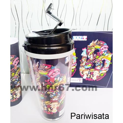 Gambar Oleh-oleh Asli Indonesia Tumbler Insert Paper dari HNR67 Kab. Tangerang Tokopedia