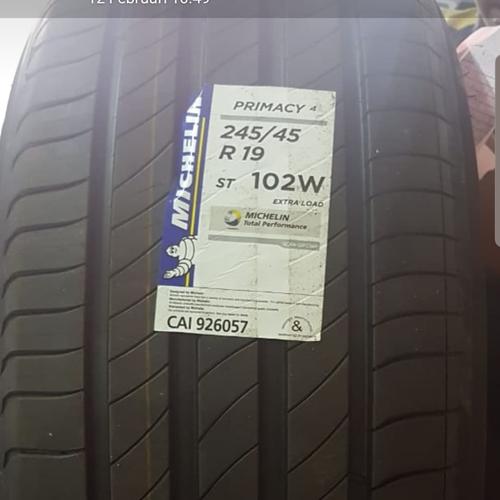 Gambar ban mobil michelin 245 45 19 primacy4 dari pitstop karawaci Kota Tangerang Tokopedia