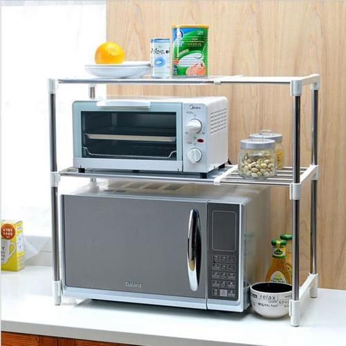 Foto Produk Microwave Storage Rack Rak portable serbaguna 2 susun PX225 dari nippon shop