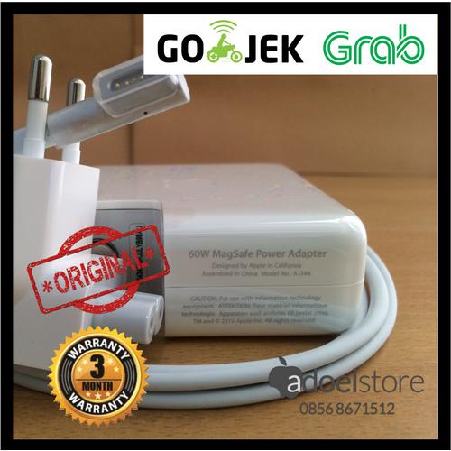Foto Produk Magsafe 1 60W Power Adapter Macbook Pro | Charger MacBook Pro Original - Putih dari Adoel Razman