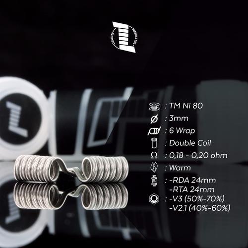 Foto Produk LEGALIZED Black Alien Clapton 0.18-0.20 Ohm dari VapeZoo VapeVapingVapor